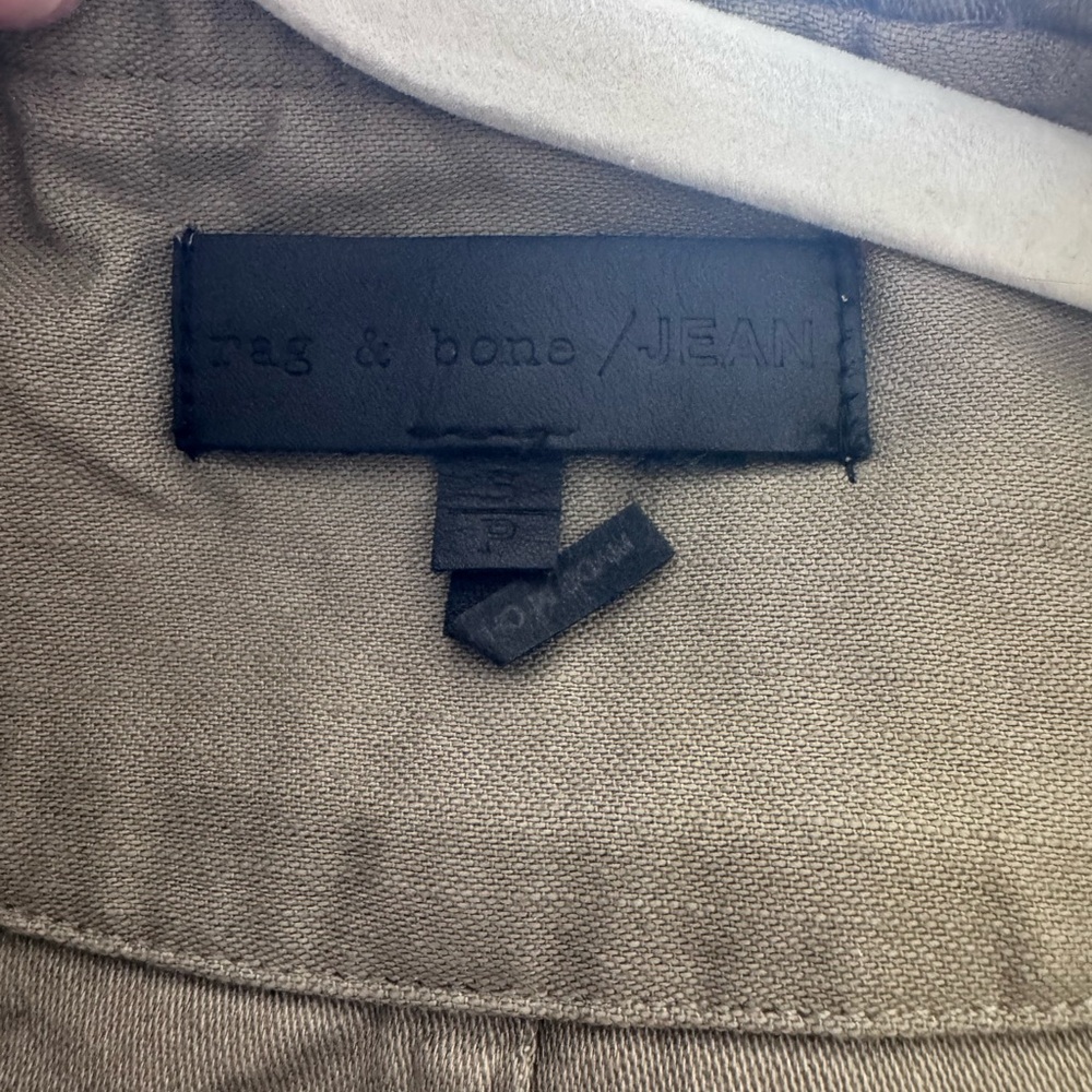 Rag & Bone Olive Green Casual Jacket - Picture 6 of 6